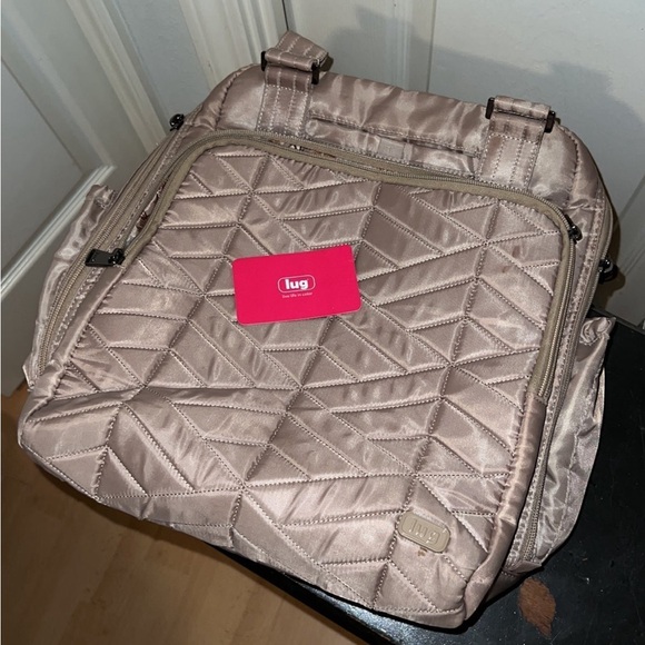 LUG RANGER XL TAUPE TOTE crossbody weekender - Picture 3 of 13